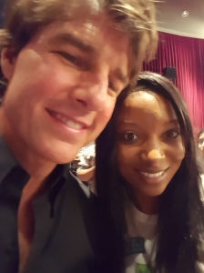 Let that sink in: Tom Cruise and I took a selfie together!